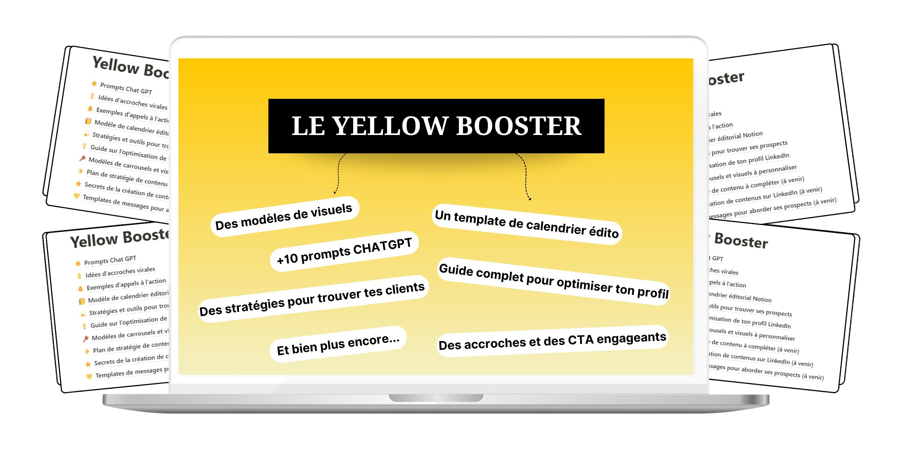 Yellow Booster Pack
